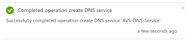 add dns complete